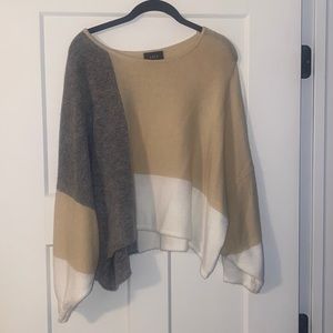 NWOT color block VICI dolls sweater